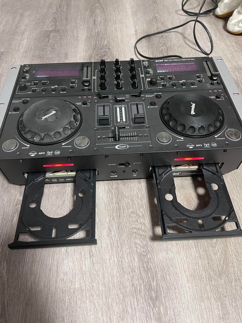 【通電確認済】GEMINI ジェミニ CD プレイヤー CDMP-6000