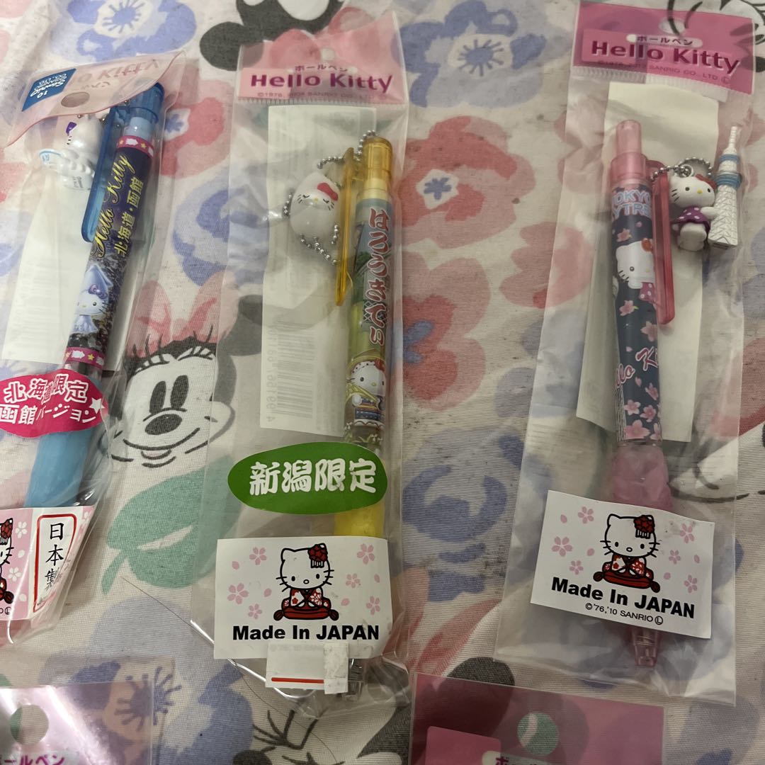 キティちゃんボールペンセットご当地