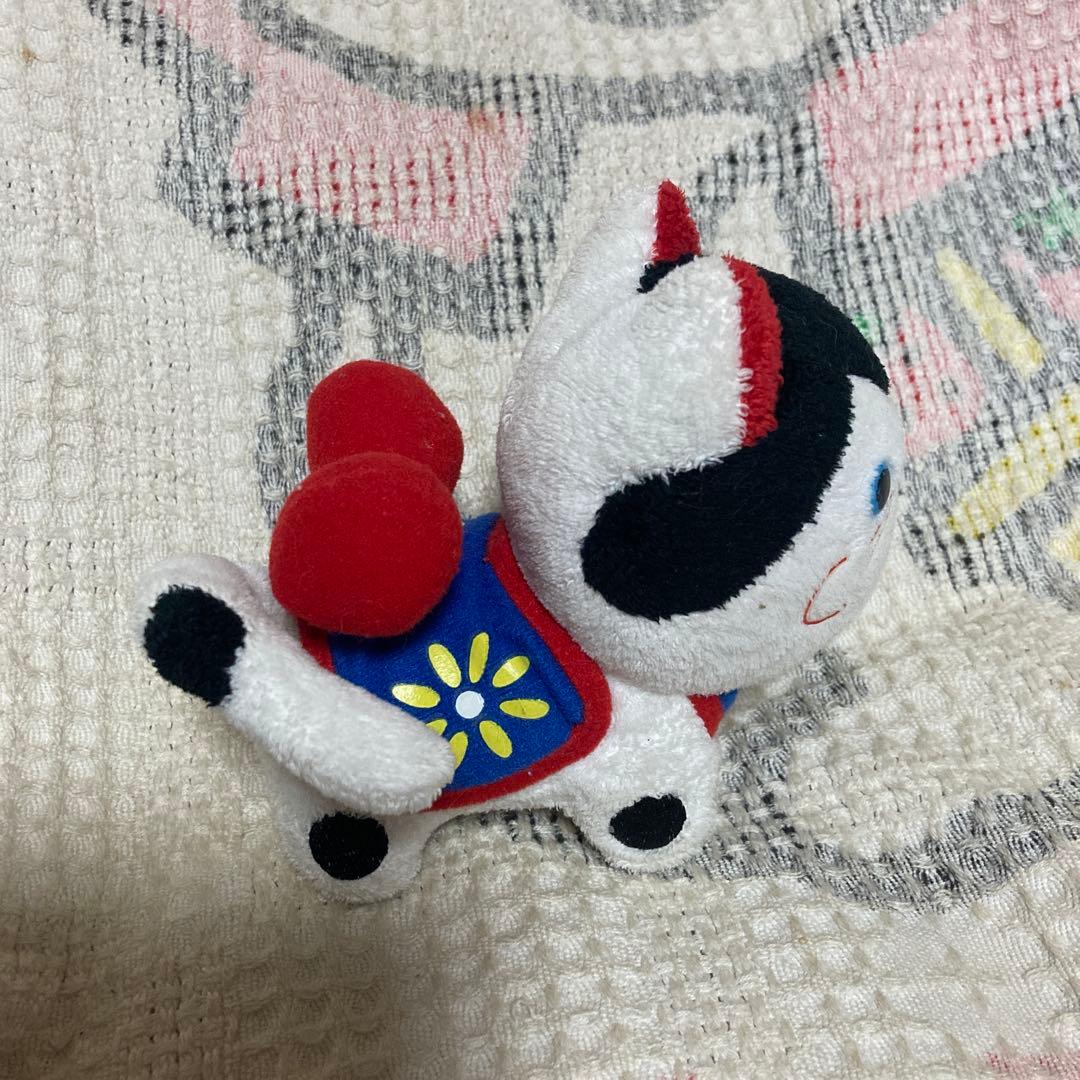 狛犬　犬張子　ぬいぐるみ　中古品　5コセット　YAMAGISHI&江戸東京博物館