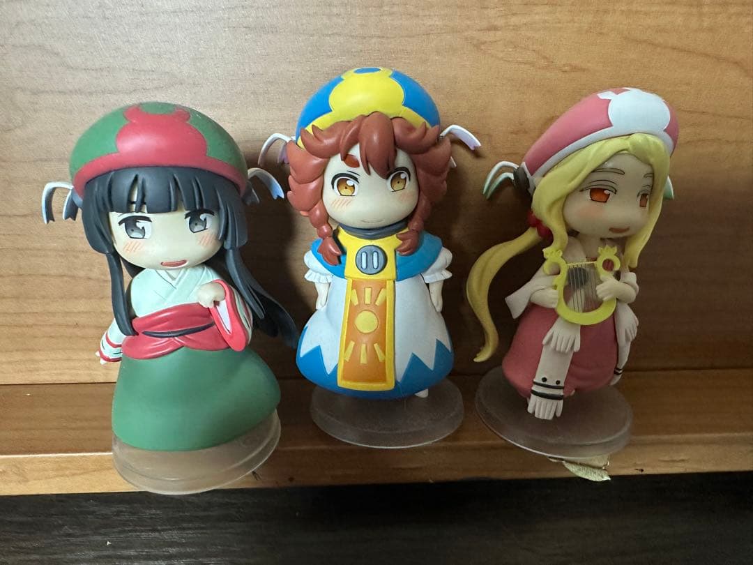 ハクメイとミコチ ハクメイ　ミコチ　コンジュ　ちょびるめフィギュア　セット