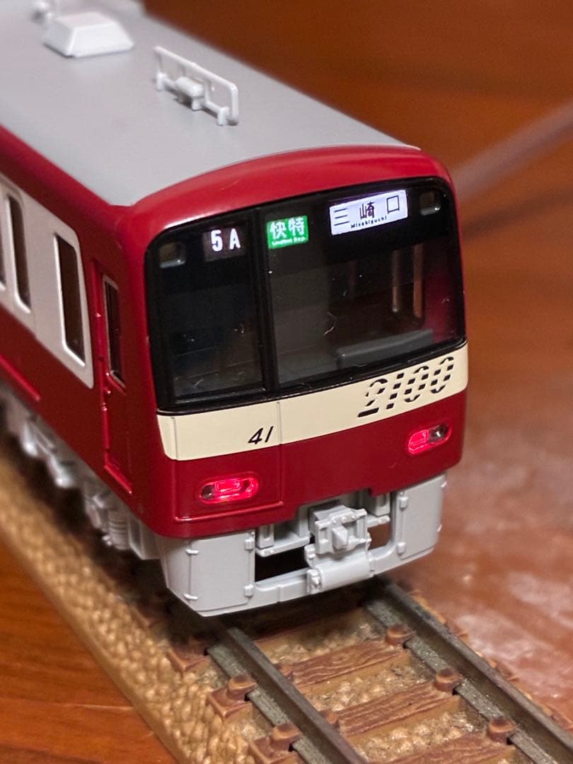 G*r様 京急2100形8両　kato ライト点灯動力動作確認済