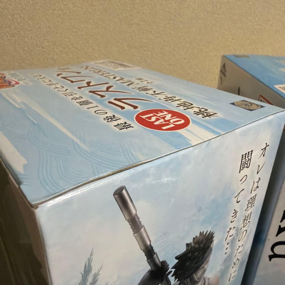 ナルト一番くじMASTERLIS 桃地再不斬　白　白のお面　 フィギュアセット