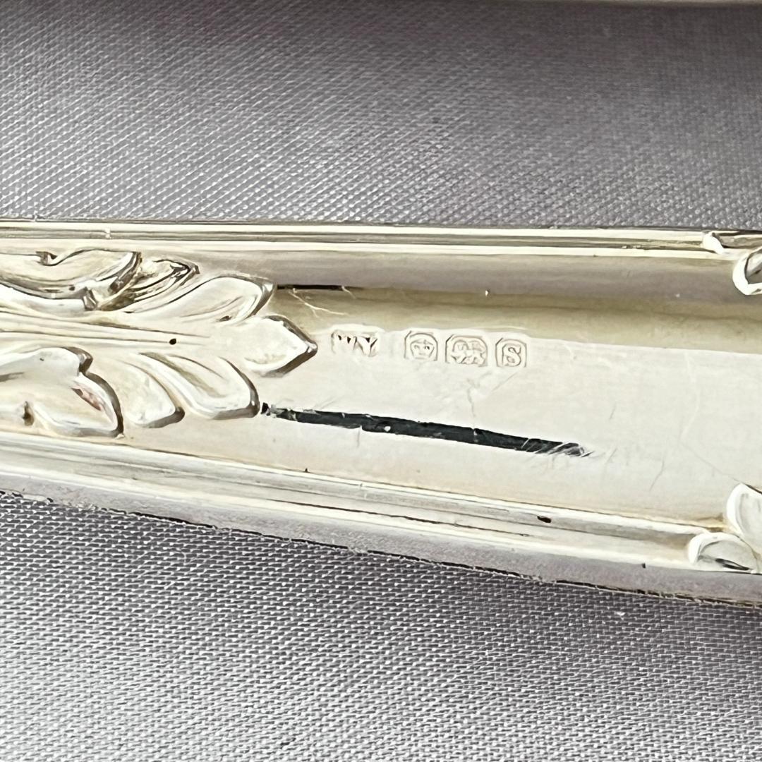 【William Yates】【純銀ハンドル】キングスパターン サーバー