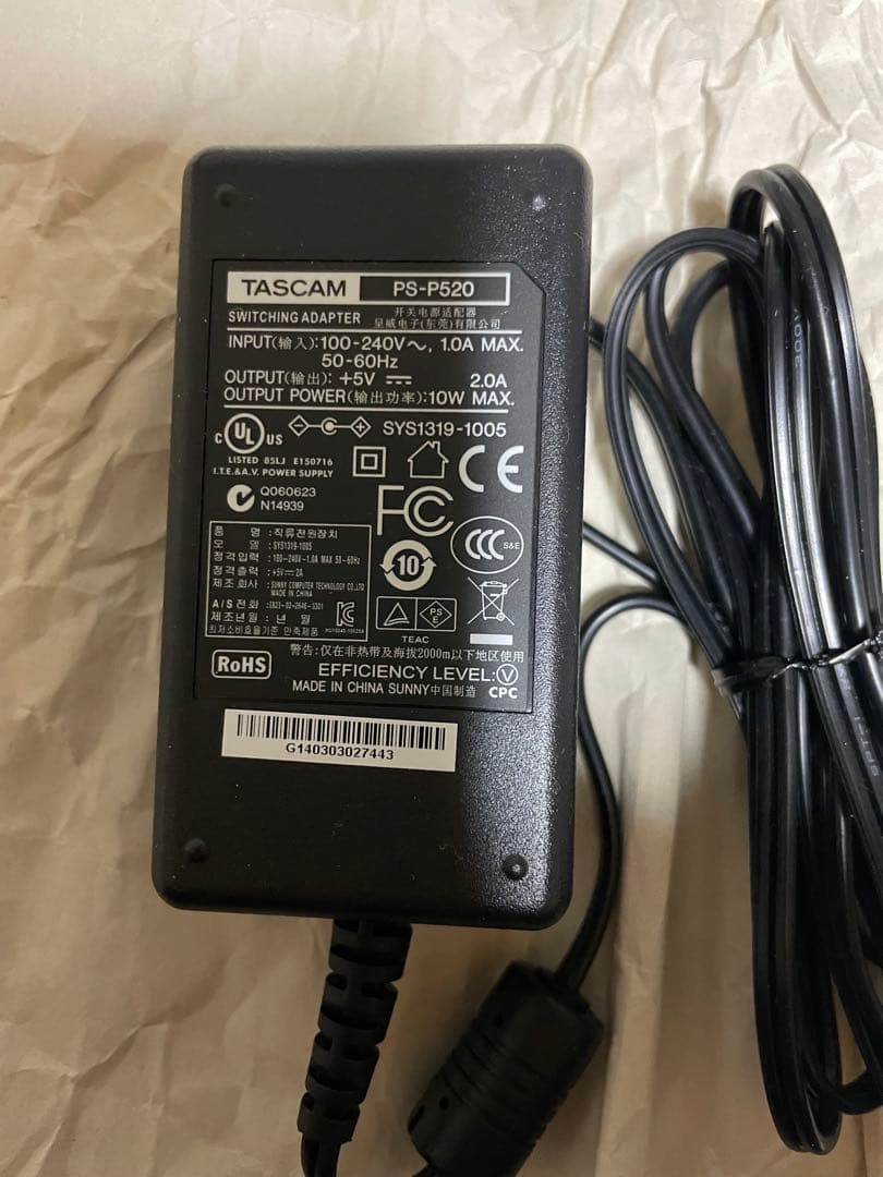 未使用　TASCAM DR-100MKⅡ