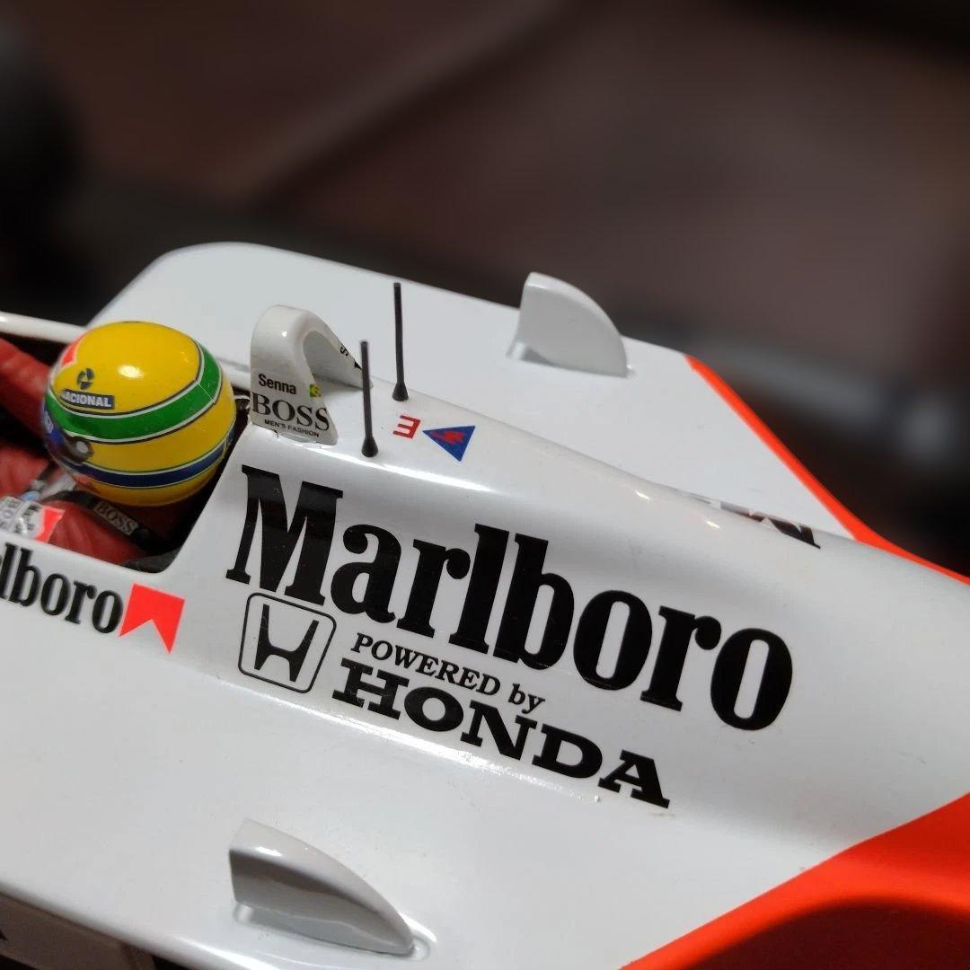 1/18 マクラーレン ホンダ MP4/4 アイルトン セナ マルボロ