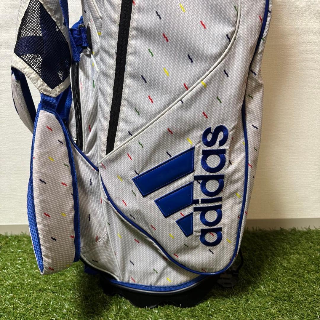 adidas アディダス スタンド式 キャディバッグ ゴルフバッグ 9型