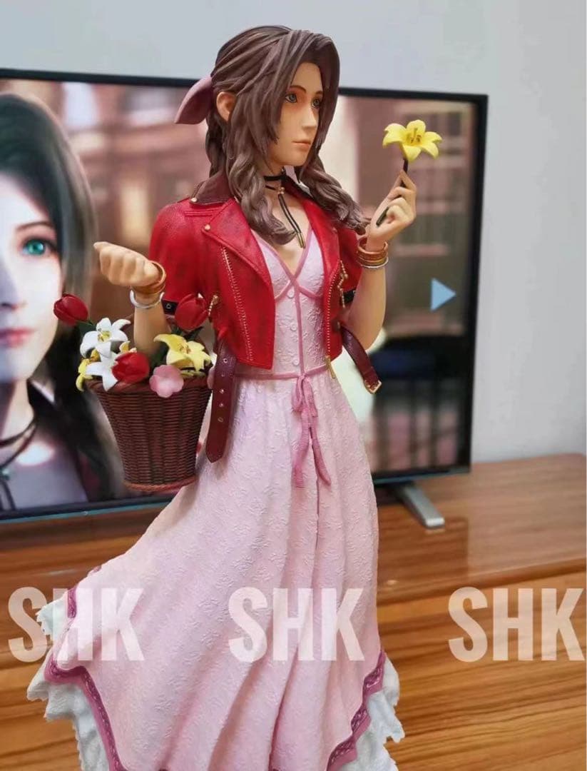ファイナルファンタジー エアリス・ゲインズブール ガレージキット ①