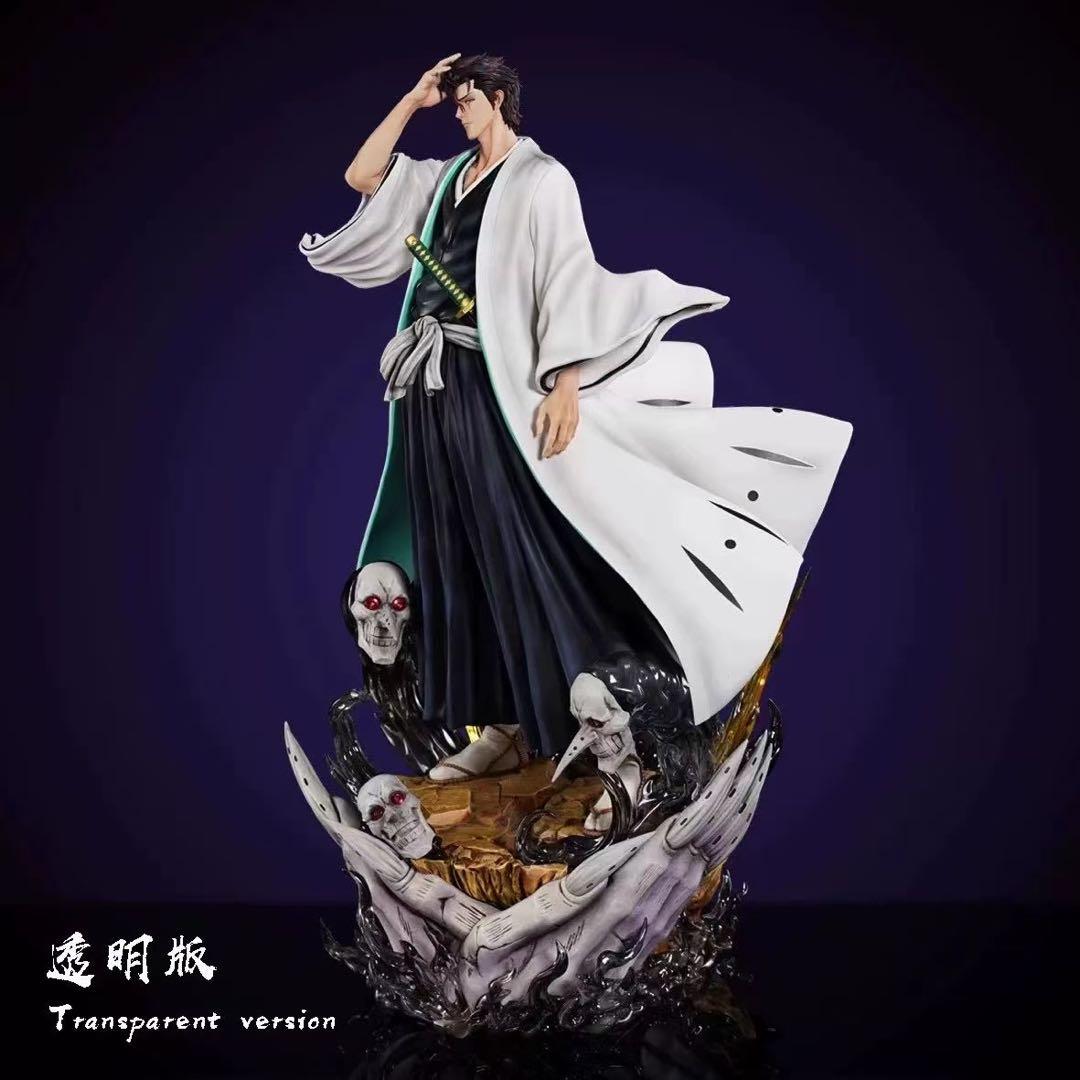 BLEACH 藍染惣右介 ガレージキット ガレキ スタチュー②④