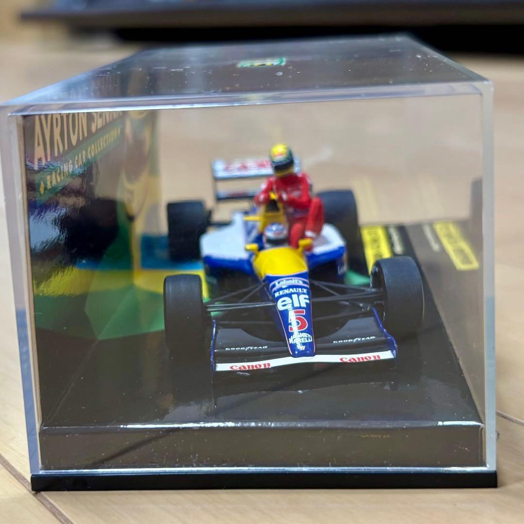 PMA 1/43 ウイリアムズルノー FW14 ライドオン A.セナ