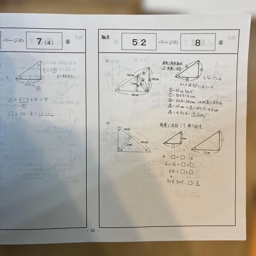 浜学園　最高レベル特訓　小5 算数　問題編　解説編編　難問解説集付き　フルセット