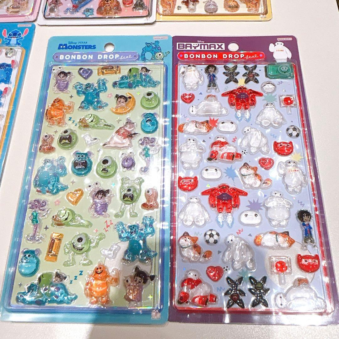 【国内正規品】 ディズニー ボンボンドロップシール 第2弾 8種セット ボンドロ