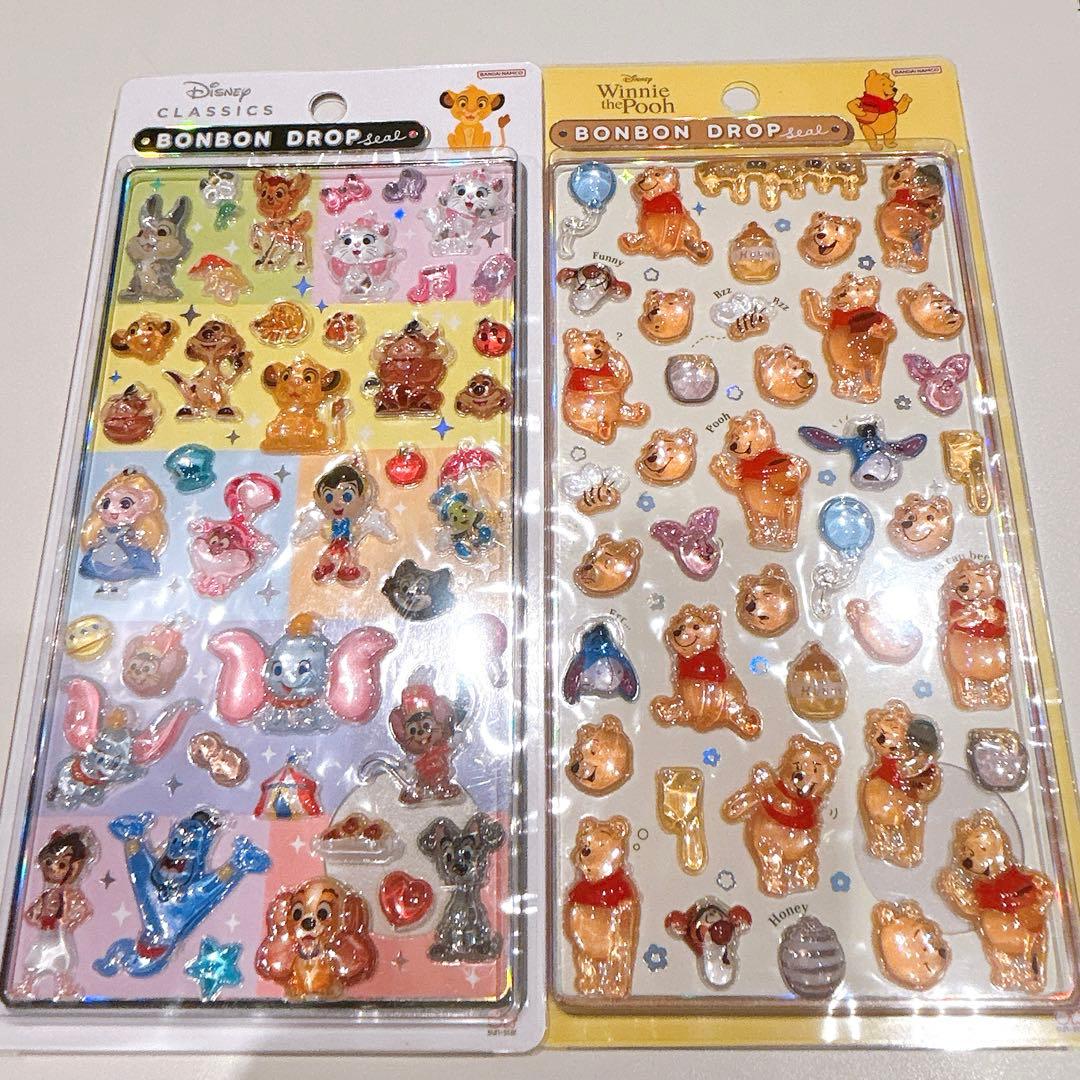 【国内正規品】 ディズニー ボンボンドロップシール 第2弾 8種セット ボンドロ