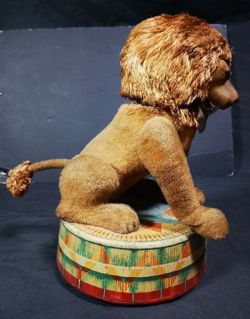 ★希少品 1950年 岩谷製作所 ブリキ サーカス ライオン 昭和レトロ 玩具