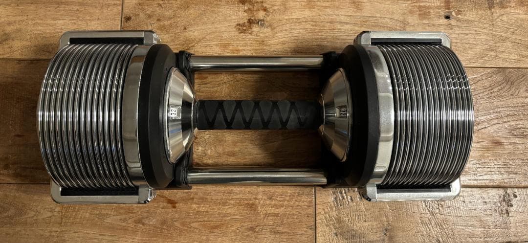 ライシン メタルダンベル 1kg刻み 32kg 可変式 ダンベル 【1個】 02