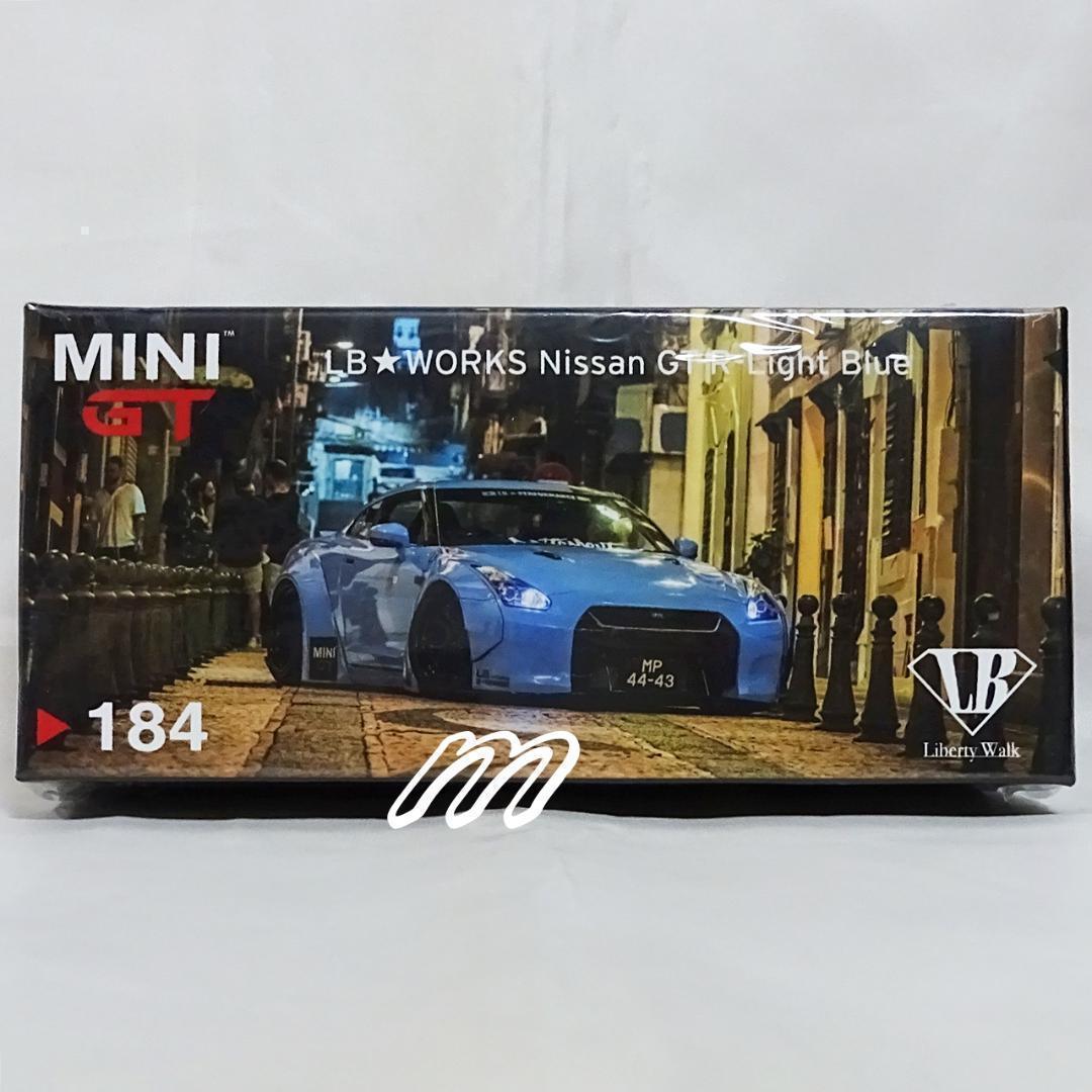 MINI GT LB★WORKS 日産 GT-R R35 Light Blue