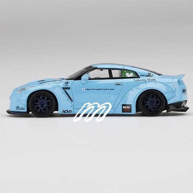 MINI GT LB★WORKS 日産 GT-R R35 Light Blue