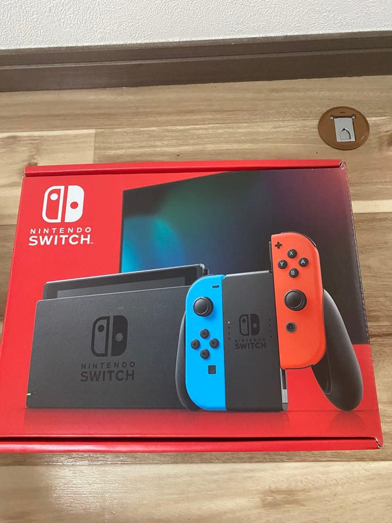 【新品未開封】Nintendo Switch 本体　青/赤