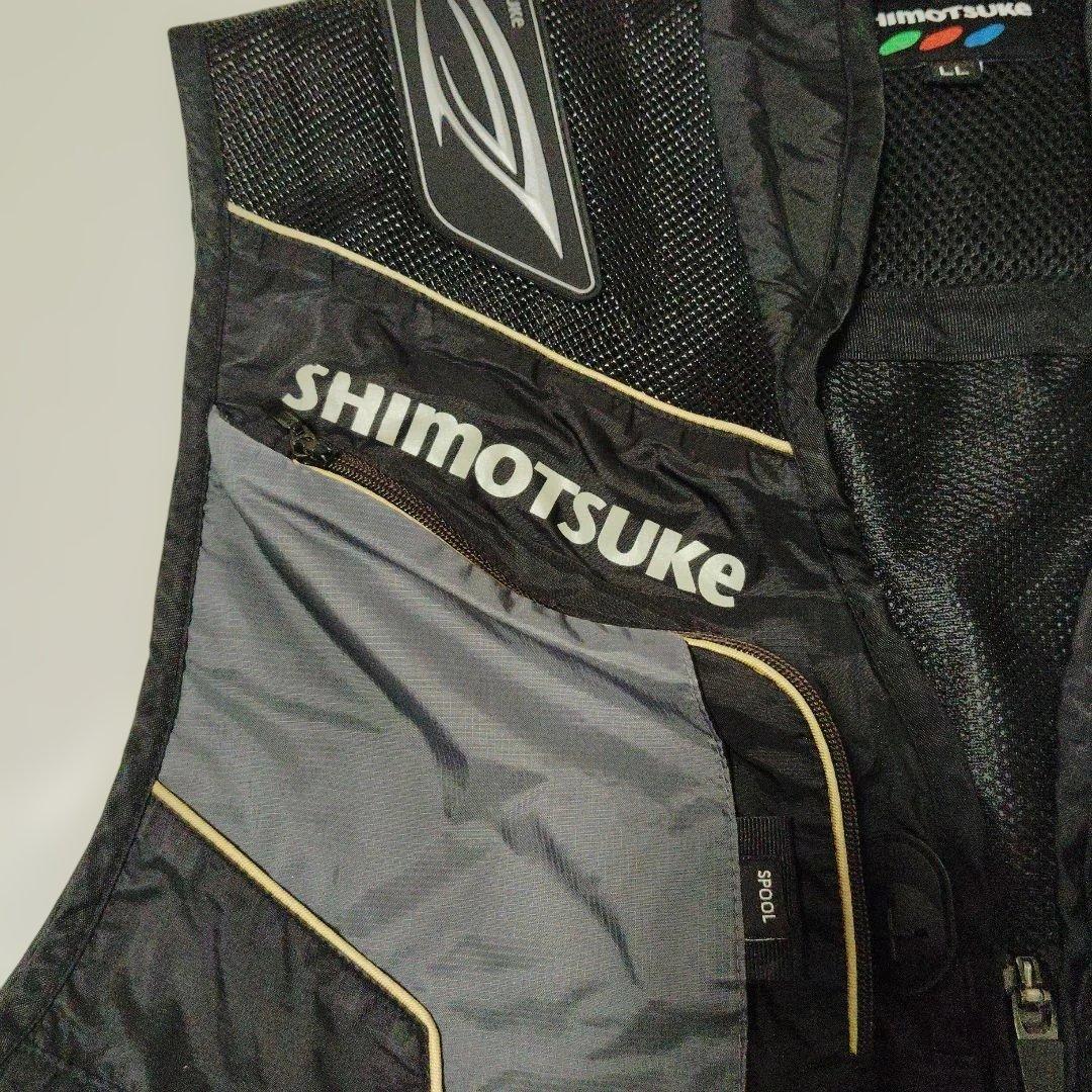 下野　シモツケ　SHIMOTSUKI NEO BLAD 鮎ベスト LL ブラック