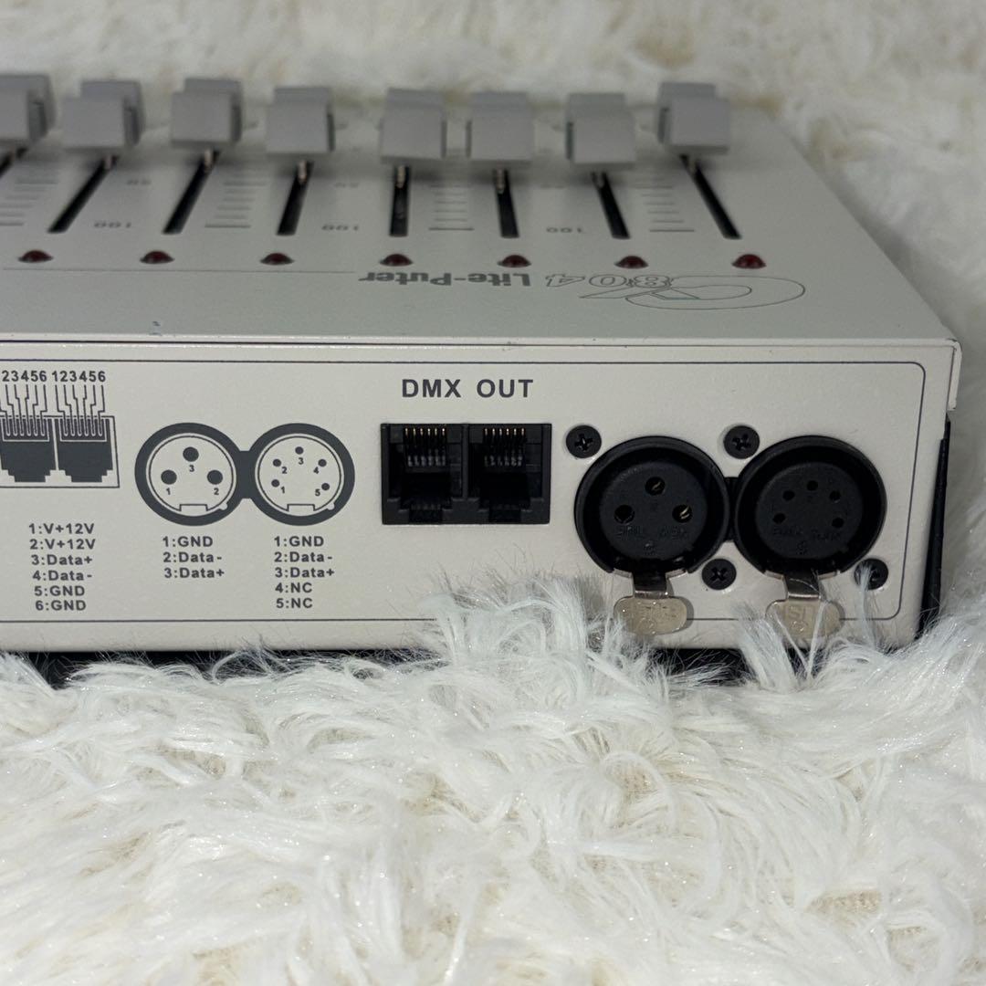 Lite-Puter 簡易調光卓 8ch DMXコントローラー CX-804