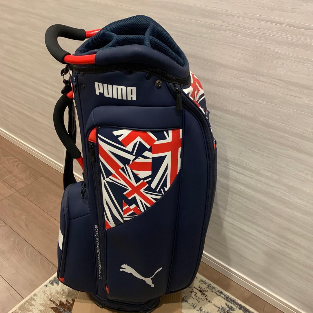 PUMA キャディーバッグ　ネイビー