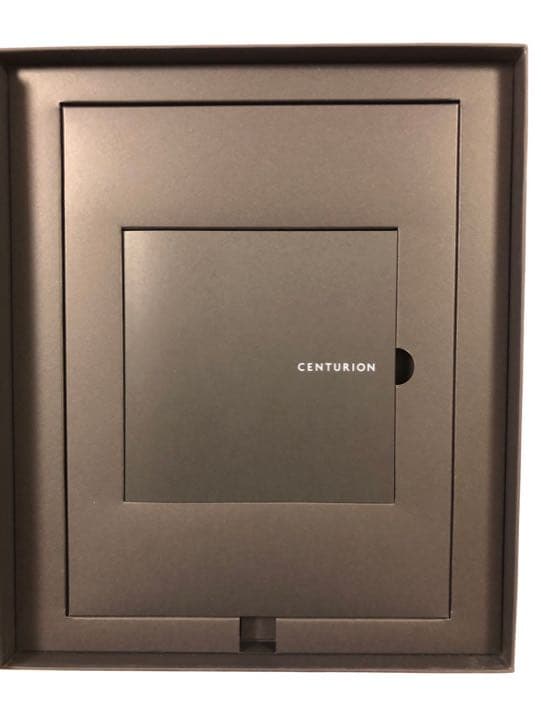 非売品アメリカンエキスプレス センチュリオン ネームタグ ラゲージタグ入会冊子付