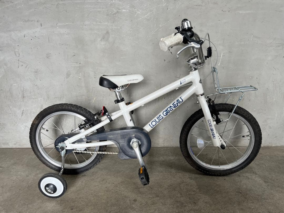 子供用自転車　louis garneauルイガノ ジュニア 補助輪付