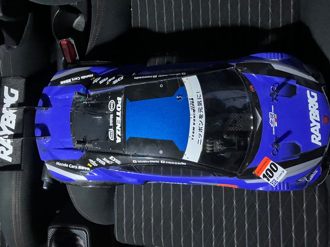 TT01 シャーシ　NSX 本体のみ