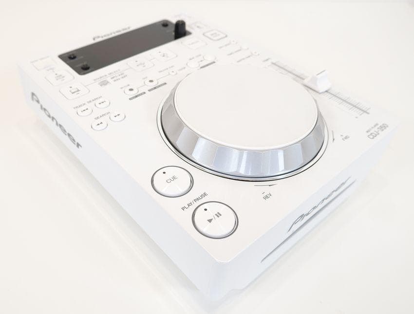 Pioneer CDJ-350 コンパクト DJ マルチプレーヤー ホワイト