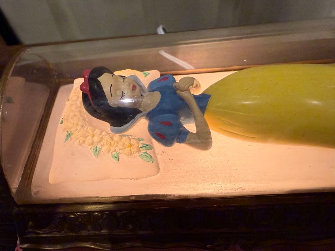 ディズニー 白雪姫 ルームランプ　置物 ライト 希少品