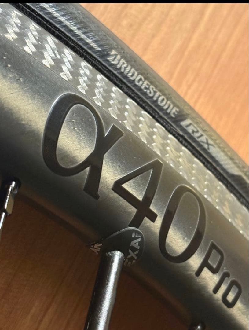 ICAN α40pro 前後ホイールのみ　クリンチャー今日限定値下げ！