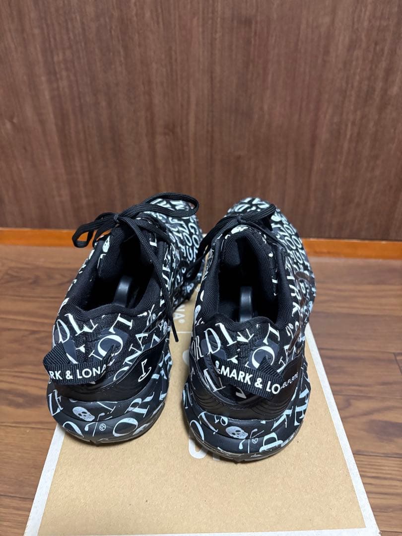 マークアンドロナ アシックス GELFLAME GTX ブラック/ホワイト