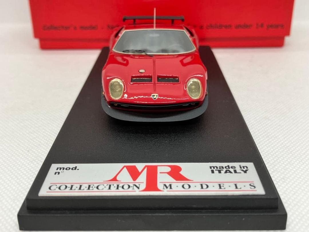 ★1/43★ランボルギーニ イオタ SVR★レッド★ロム特注★MRコレクション★