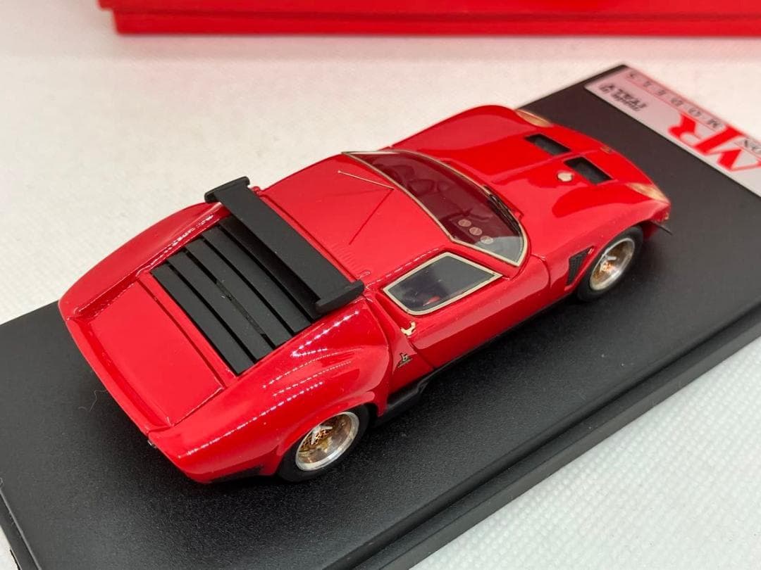 ★1/43★ランボルギーニ イオタ SVR★レッド★ロム特注★MRコレクション★