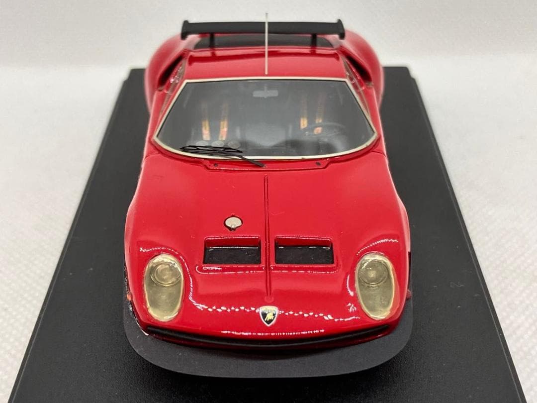 ★1/43★ランボルギーニ イオタ SVR★レッド★ロム特注★MRコレクション★