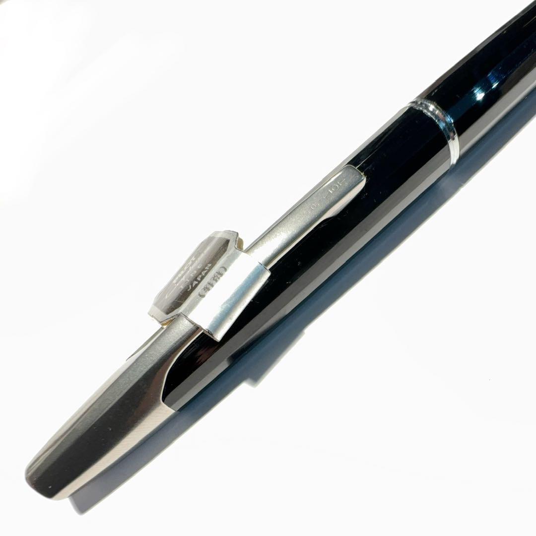 【廃番極稀少】PILOT キャップレス 多面体 未使用 タグ付き 黒 14K M