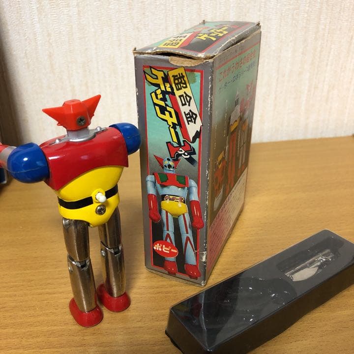 【レア】当時もの　超合金　ポピー ゲッター1 青肩