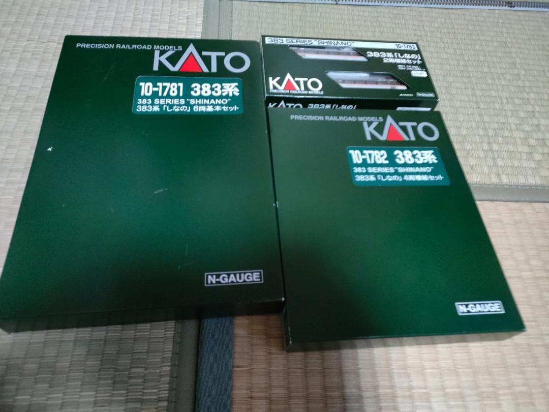 KATO 383系 しなの 基本6両+増結4両+2両セット　計１２両セット