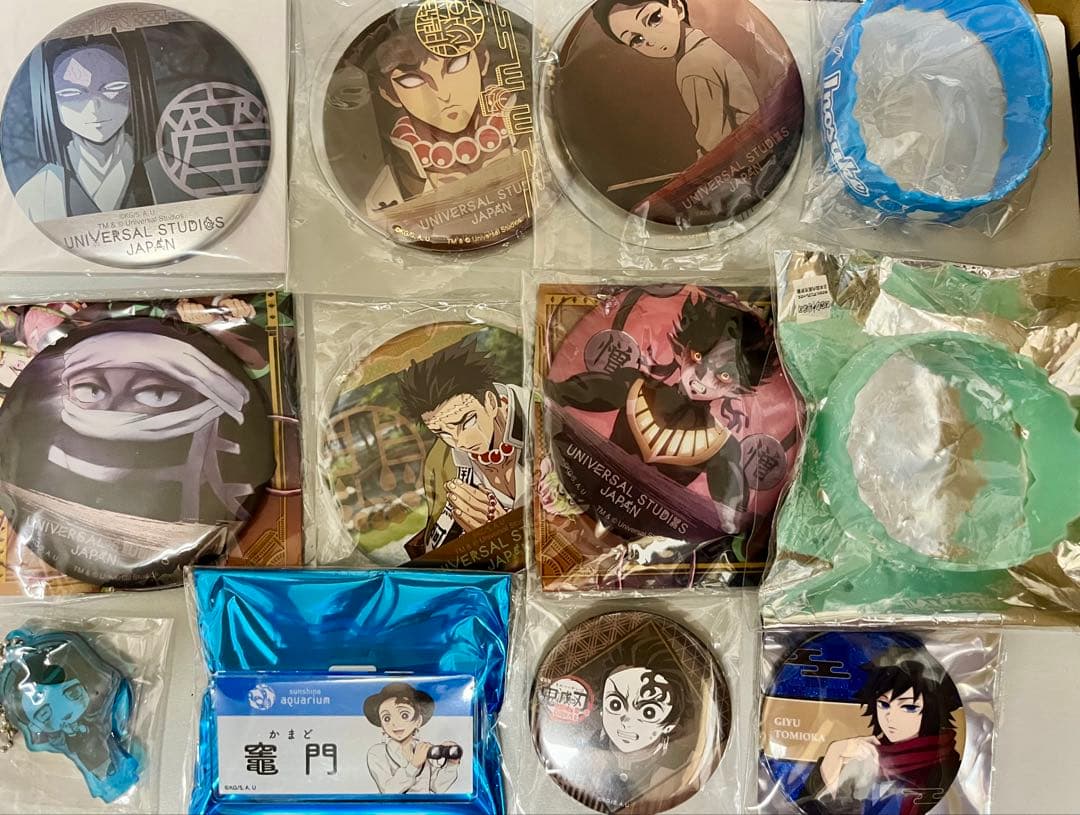 鬼滅の刃 ufotable 全集中展 幕間缶バッジ USJ