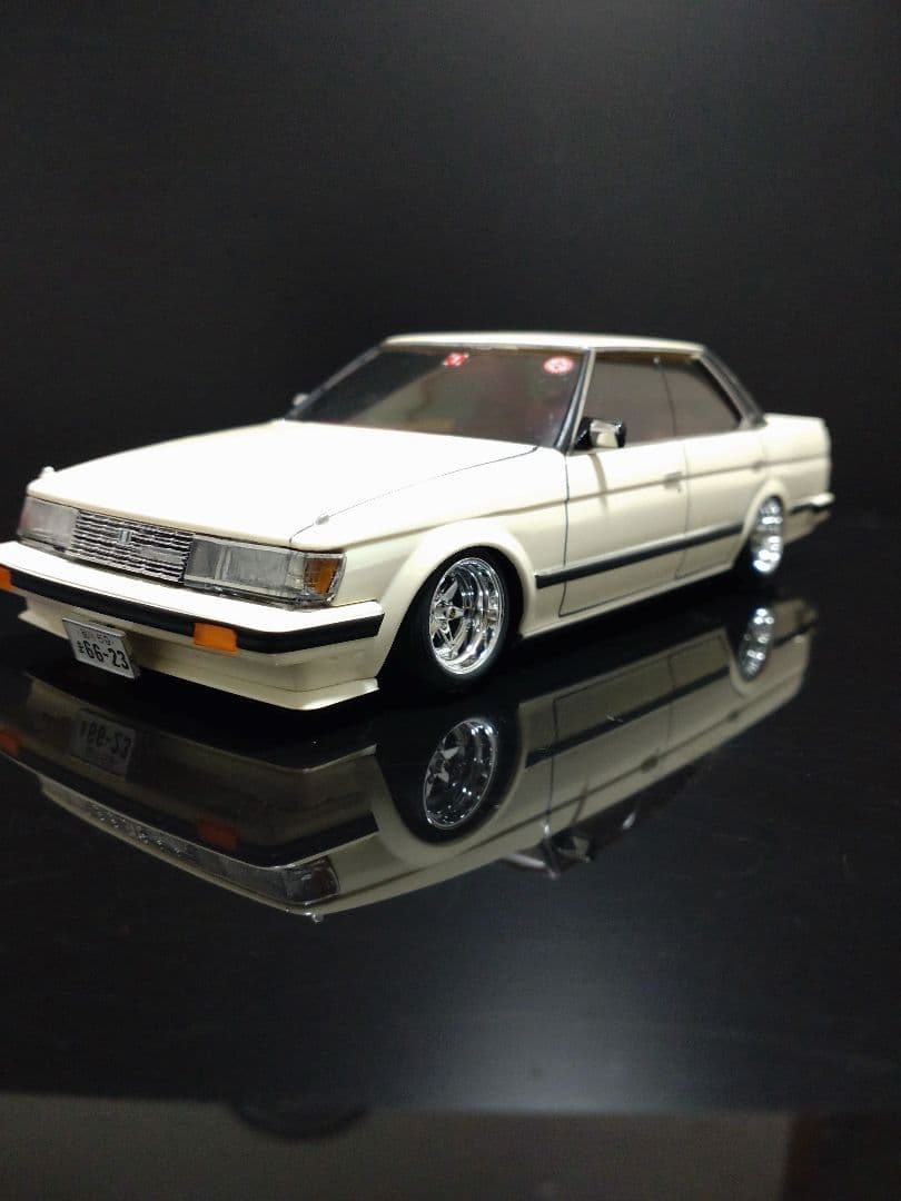 GX71マークⅡ グランデ　ツインカム24 プラモデル完成品
