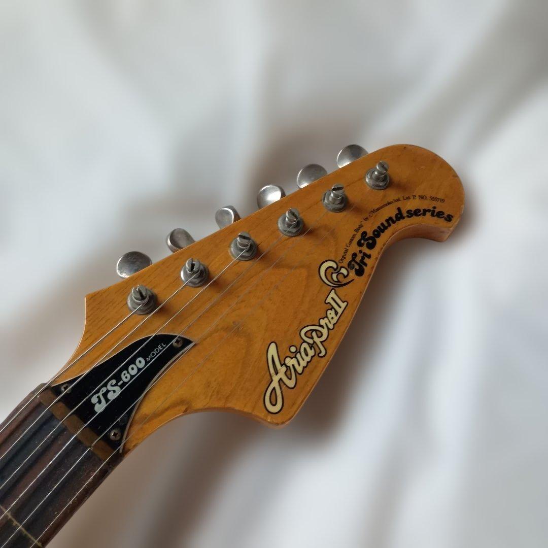 ジャンク　Aria Pro II TS600 フレットレスギター