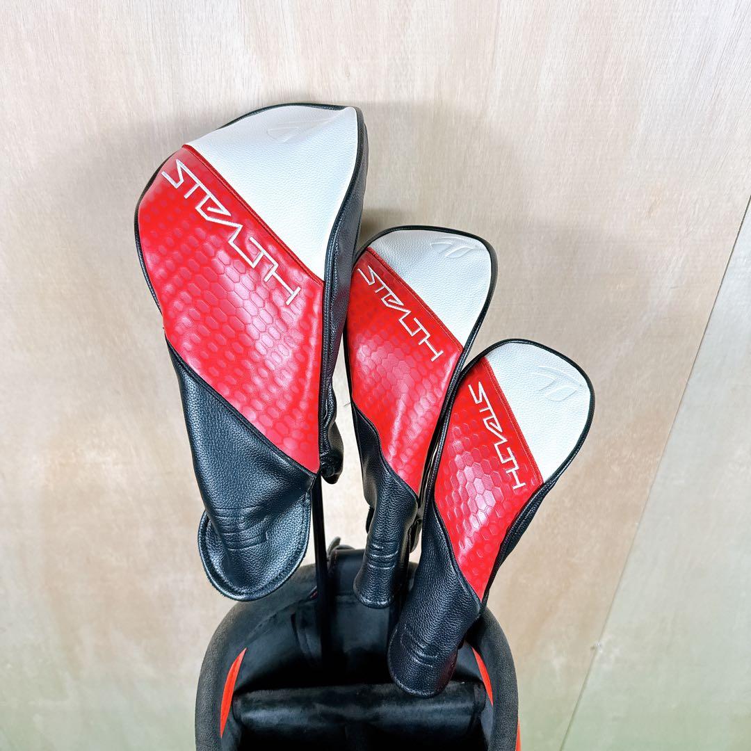 テーラーメイド ステルス2 メンズゴルフセット 10本 フルセット バッグ美品