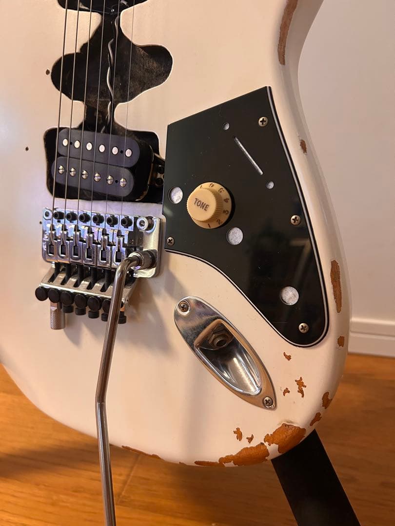 EVH フランケンシュタイン ホワイト 美品 ソフトケース付き　送料込