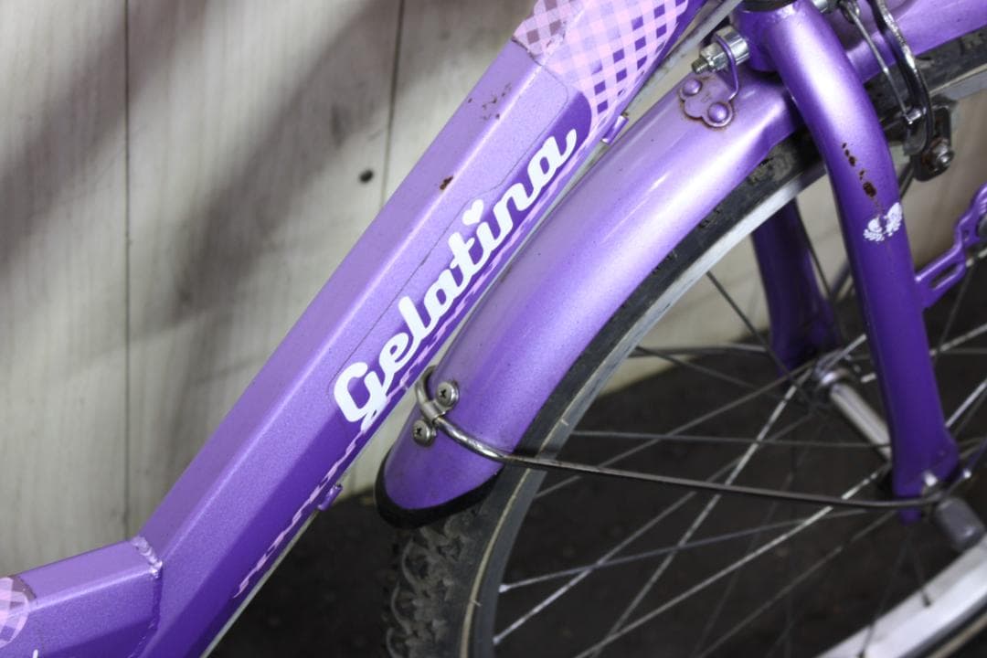 ジェラティーナgelatina 22型 シマノ6速 女の子用MTB