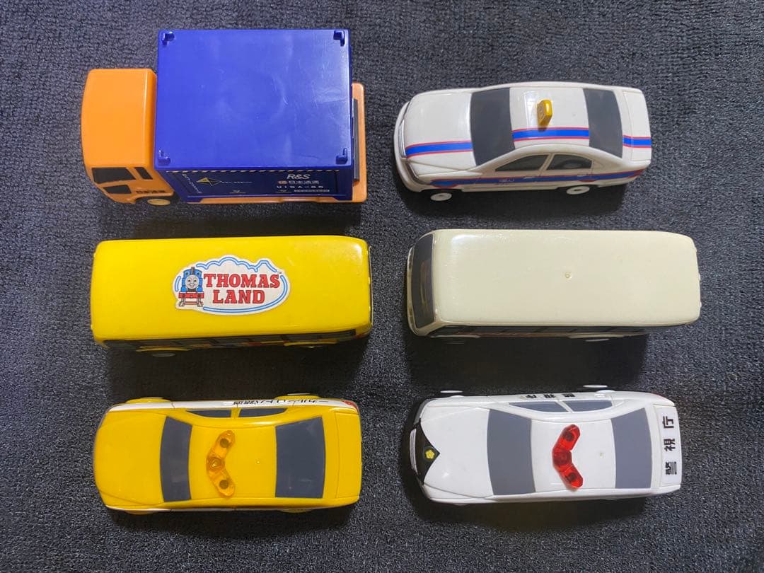 【プラロード】モータートミカ６個セット（中古）