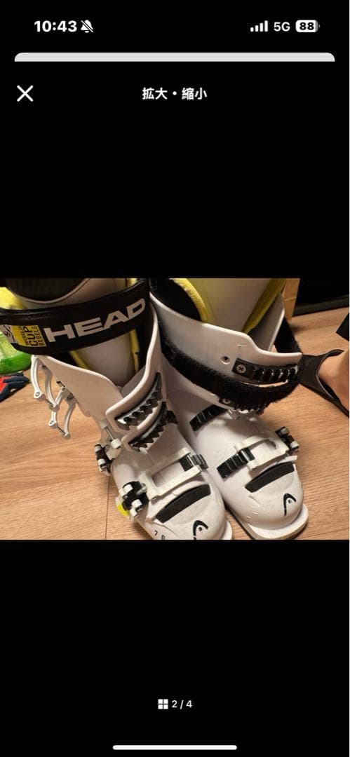 HEAD RAPTOR 70 子ども用スキー靴