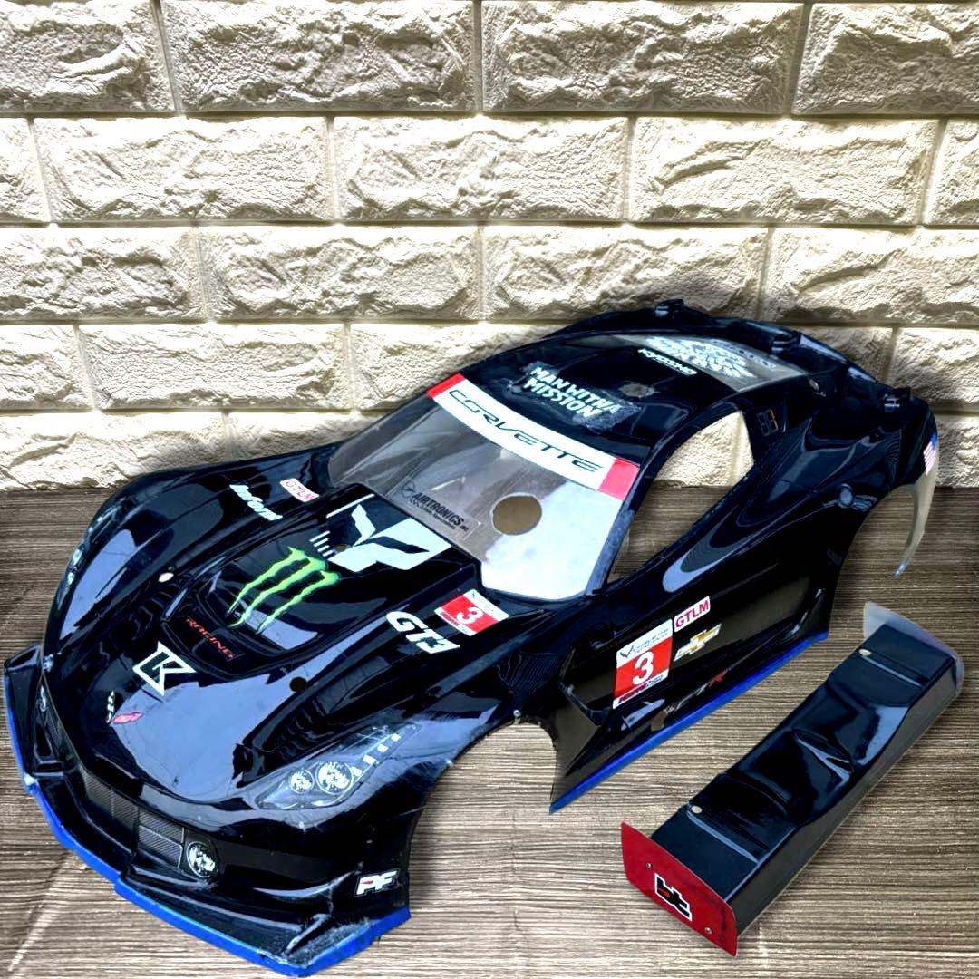 【1/8】シボレーコルベットC7-Rのボディ
