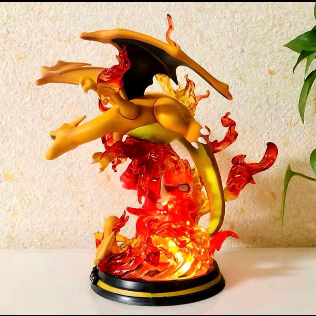 ポケモン リザードン 進化系 (ヒトカゲ/リザード)　ガレージキット　フィギュア