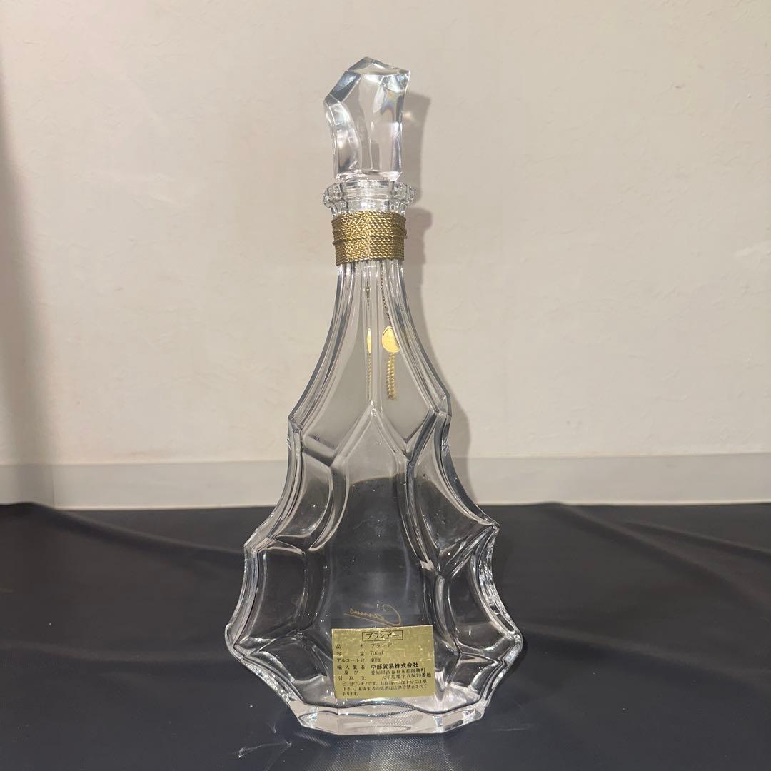[中古] ②カミュ　ジュビリー　バカラ　箱無し　コレクション　空き瓶　ブランデー