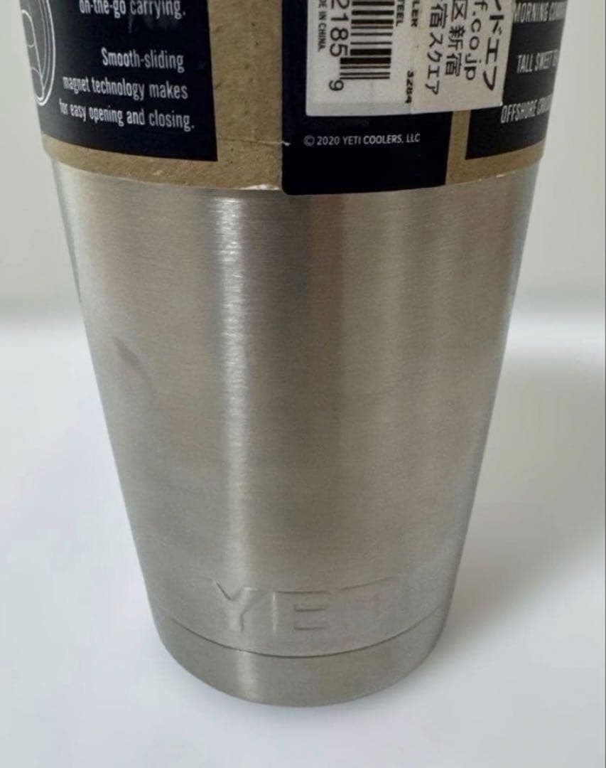 YETI ランブラー 20oz タンブラー シルバー ステンレス