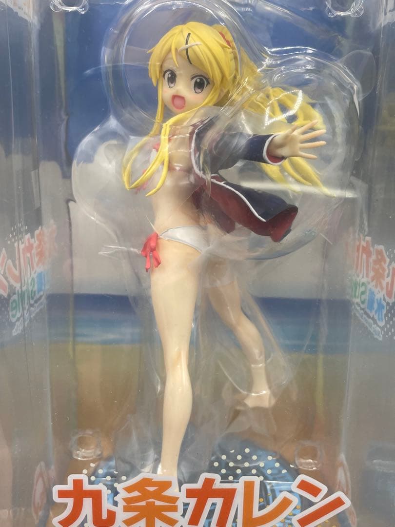 未開封 九条カレン 水着style ハロー きんいろモザイク 1/7 フィギュア